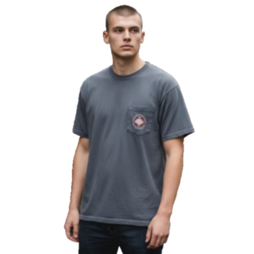 Harley-Davidson Men’s Pocket T-Shirt Sz L Black Dallas Texas Dealer Tee EUC